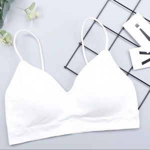 White Everyday Essential Lounge Bralette